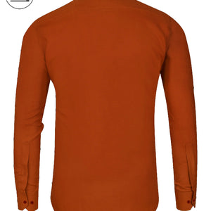 Orange I Formal Shirt I Regular Fit I 100% Cotton Shirt