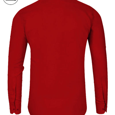 Blood Red I Red Color I Formal Shirt I Regular Fit I 100% Cotton Shirt