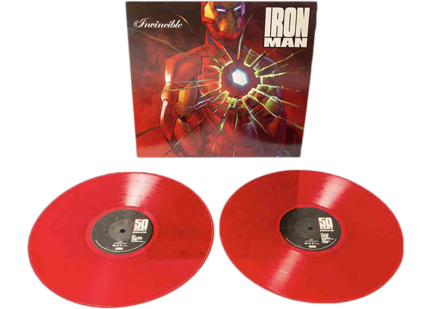 50 Cent Get Rich or Die Tryin' Marvel Edition 2XLP Vinyl Translucent Red