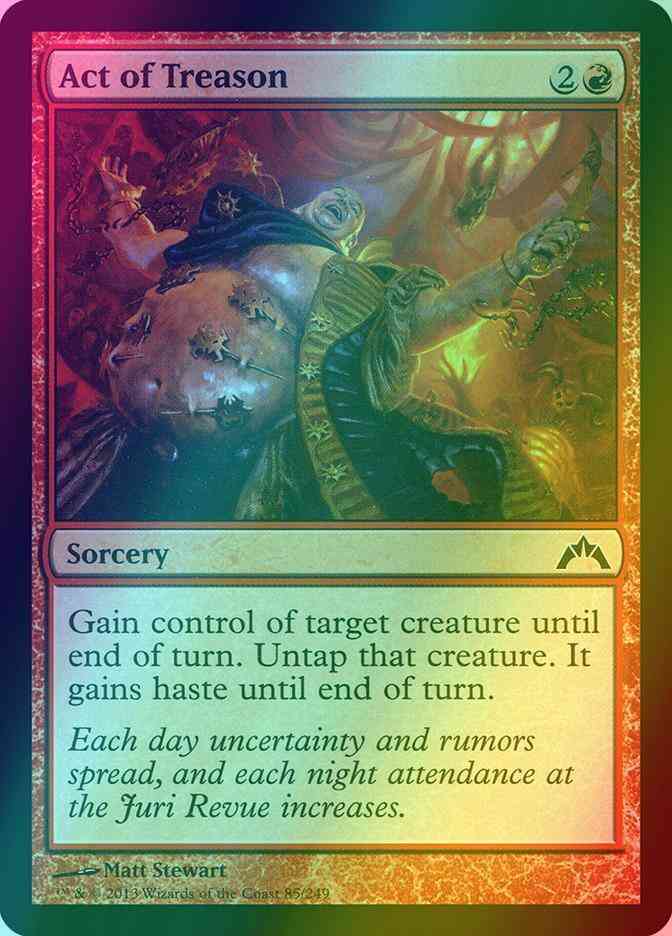 Act of Treason [85] [Gatecrash] [Foil]
