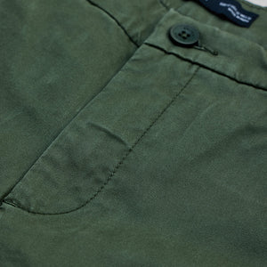 Olive Slim Fit Trousers