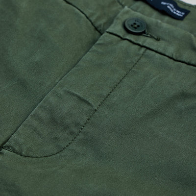 Olive Slim Fit Trousers
