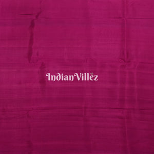 Rani Banarasi Katan Silk Saree Inspired by Big Ben, London & United States Capitol, Washington DC