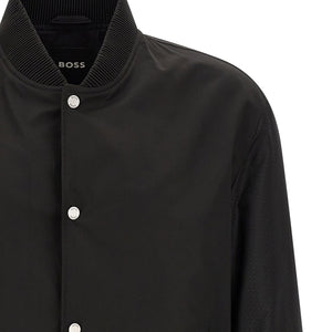 Hugo Boss Monogram Sleeve Bomber Jacket