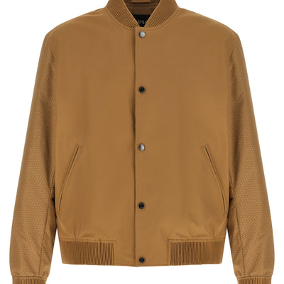 Hugo Boss Monogram Sleeve Bomber Jacket