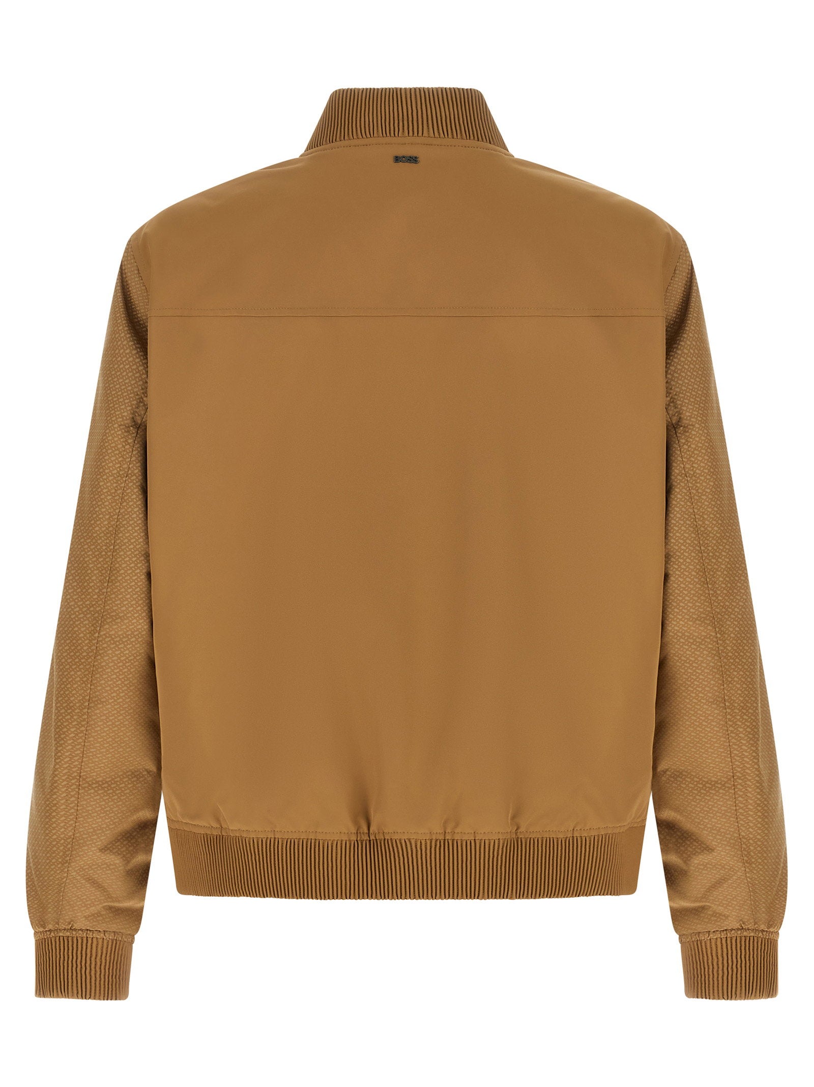 Hugo Boss Monogram Sleeve Bomber Jacket