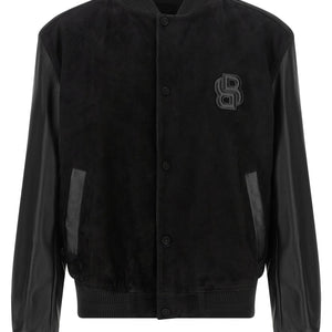 Hugo Boss Leather Bomber Jacket