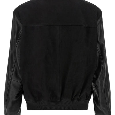 Hugo Boss Leather Bomber Jacket