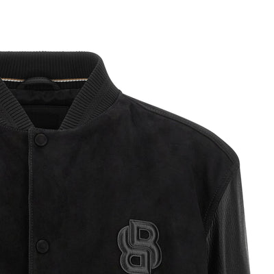 Hugo Boss Leather Bomber Jacket