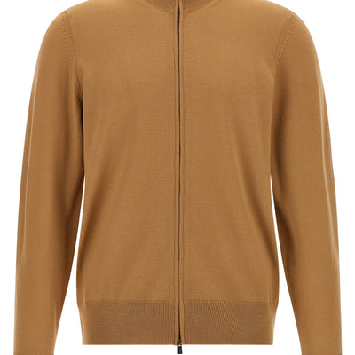 Hugo Boss Shaved Knit Cardigan