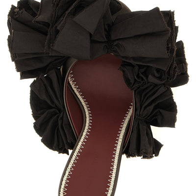 Magda Butrym Mule Flowers Taffeta