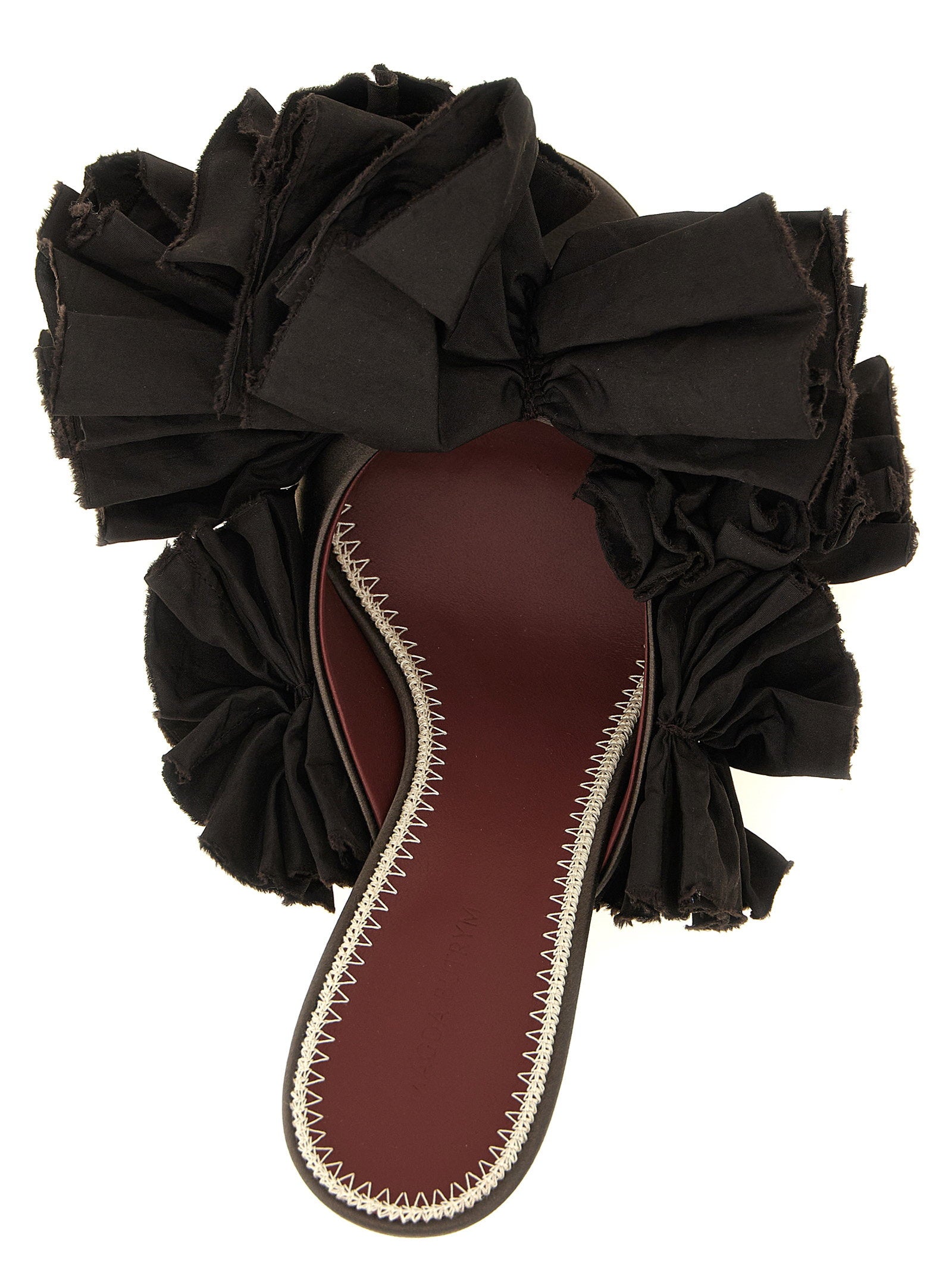 Magda Butrym Mule Flowers Taffeta