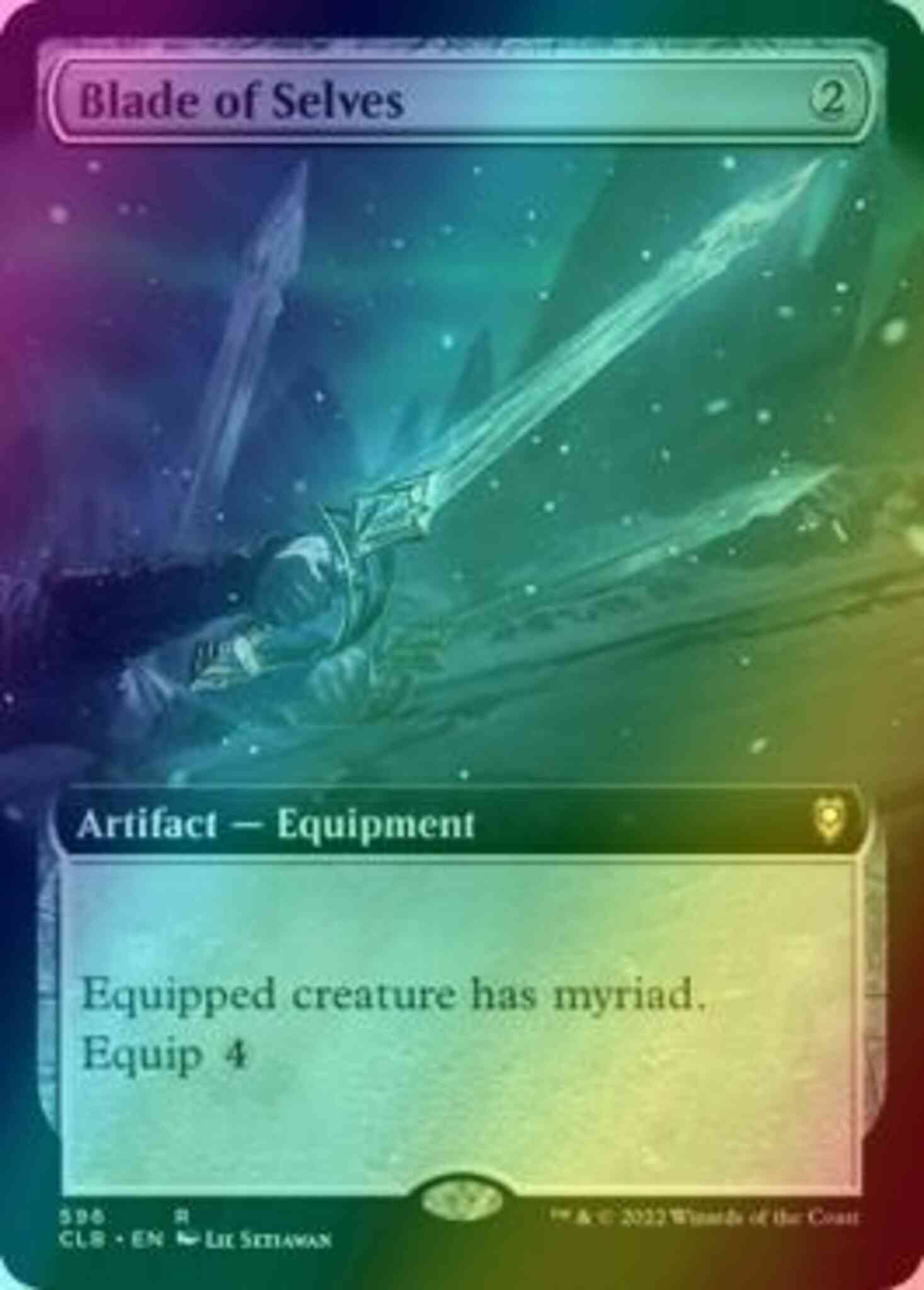 Blade of Selves [596] [Extended Art] [Commander Legends: Battle for Baldur's Gate] [Foil]