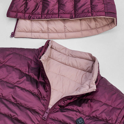 Pink Reversible Puffer Jacket