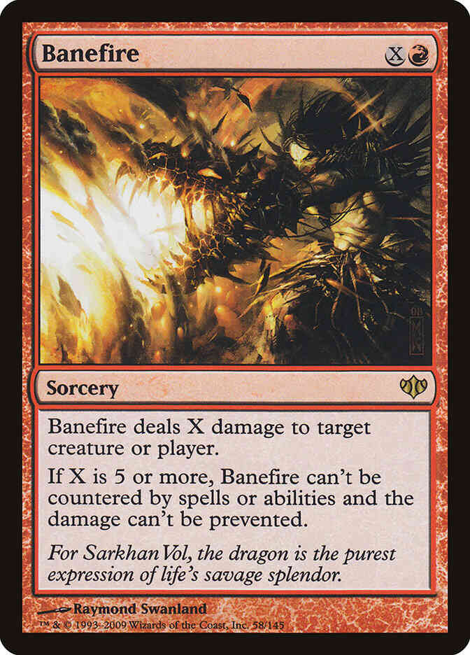 Banefire [58] [Conflux] [Non-Foil]