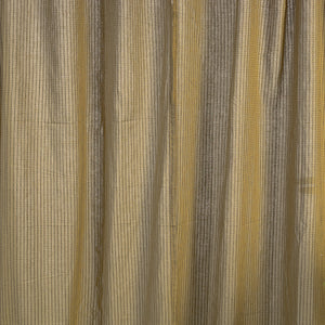 Brown - Jacquard Weave Cotton Door Curtain (7 x 3 Feet) (single piece)