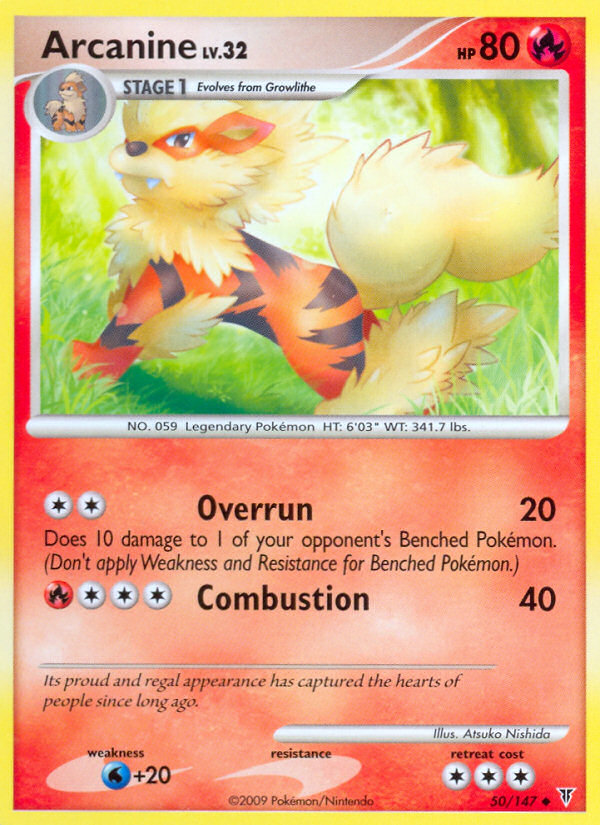 Arcanine - 50/147 - Uncommon