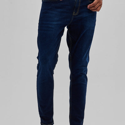 Dark Blue Skinny Fit Jeans