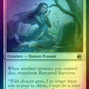 Bereaved Survivor // Dauntless Avenger [4] [Innistrad: Midnight Hunt] [Foil]