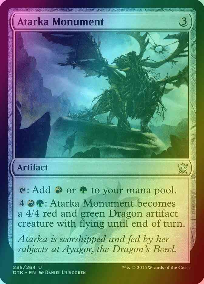 Atarka Monument [235] [Dragons Of Tarkir] [Foil]