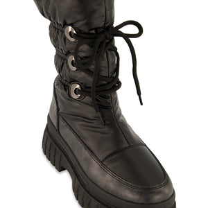 Lace Up Platform Weatherproof Snow Boots