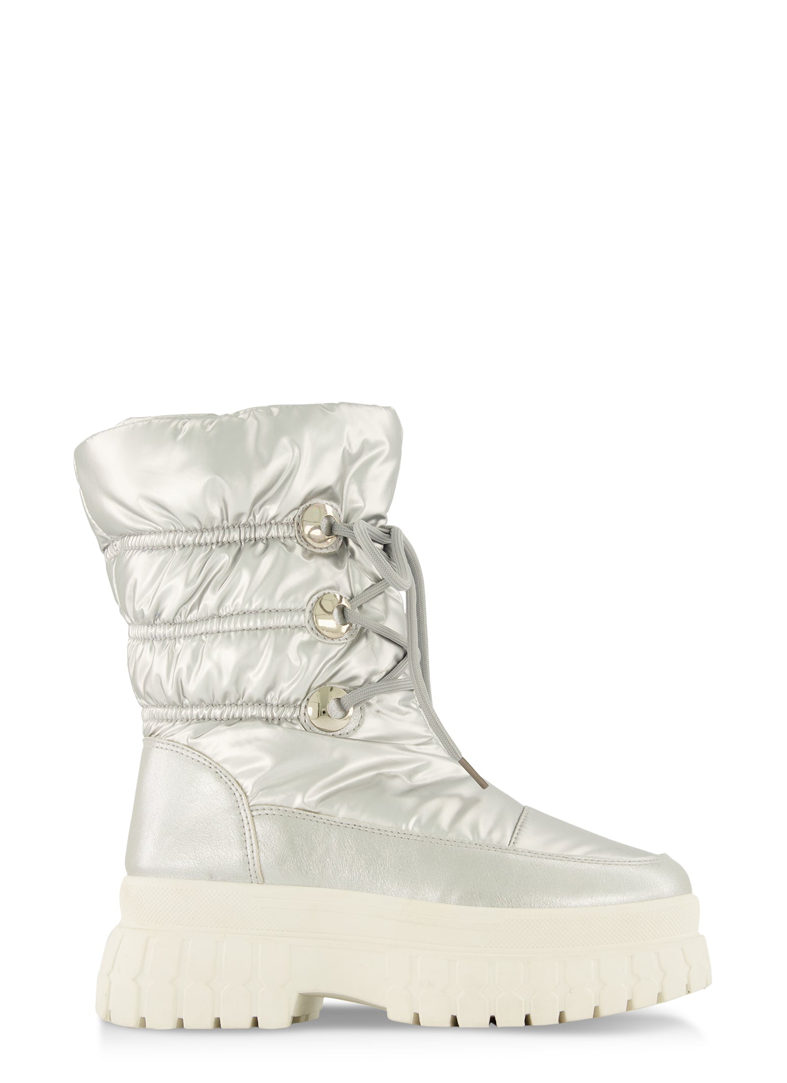 Lace Up Platform Weatherproof Snow Boots