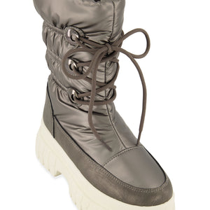 Lace Up Platform Weatherproof Snow Boots