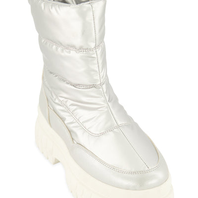 Pull Tab Weatherproof Snow Boots