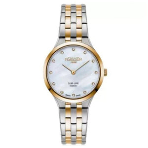 Slim-Line Diamond Mother Of Pearl Dial