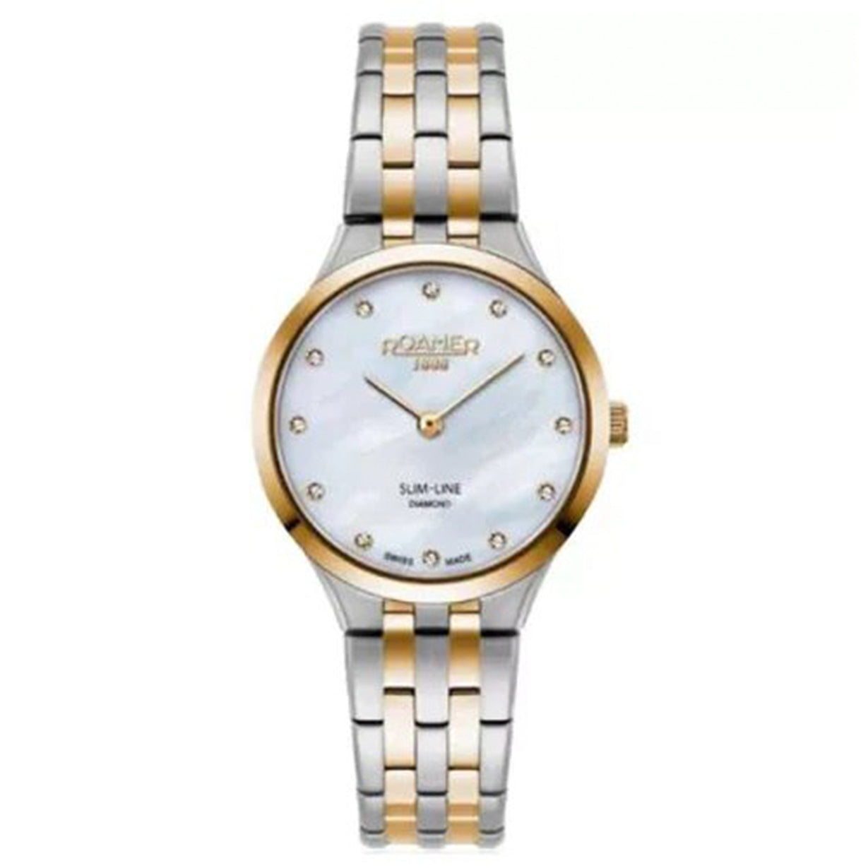Slim-Line Diamond Mother Of Pearl Dial