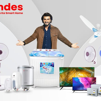 Candes Amaze 900mm /36 inch High Speed Anti-dust Decorative 5 Star Rated Ceiling Fan 440 RPM with 2 Years Warranty (Pack of 1, Coffee Brown)