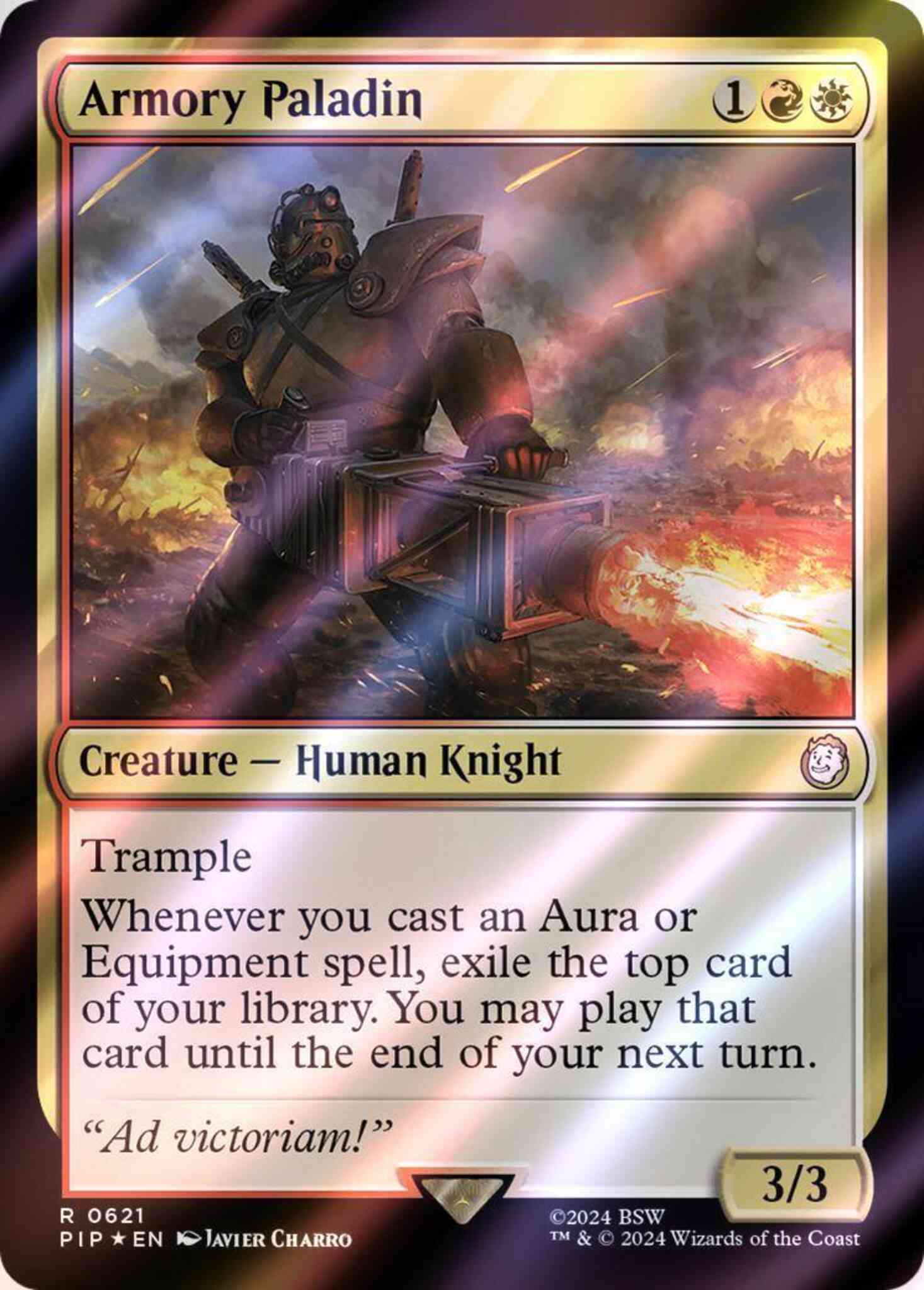 Armory Paladin [621] [Fallout] [Surge Foil]