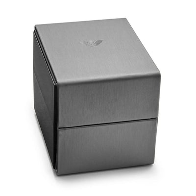 Emporio Armani Fun Loving Silver Dial Men 43mm