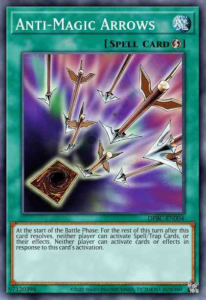 Anti-Magic Arrows - DPBC-EN004 - Ultra Rare - 1st Edition