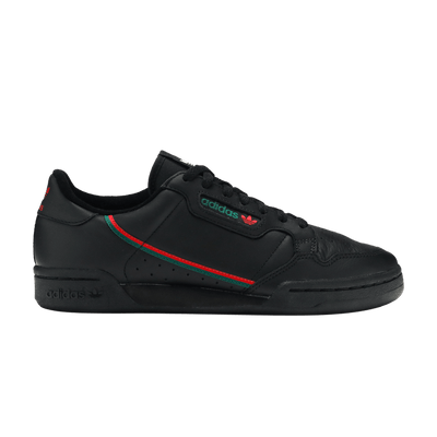 adidas Continental 80 Black Scarlet Green