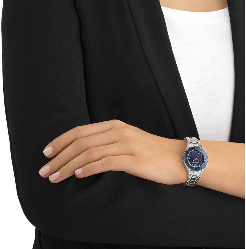 Swarovski Alegria Blue Dial Women 33mm