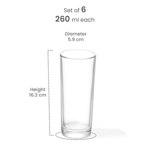 Embassy Cool Glass Tumbler (Treo by Milton)