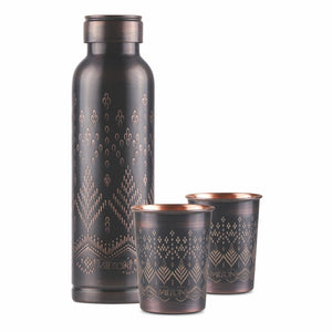 Copper Elegante Bottle Gift Set (Milton)