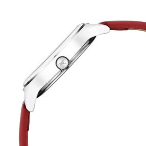 Stunners 2.0 Multicolour Dial Analog Red Leather