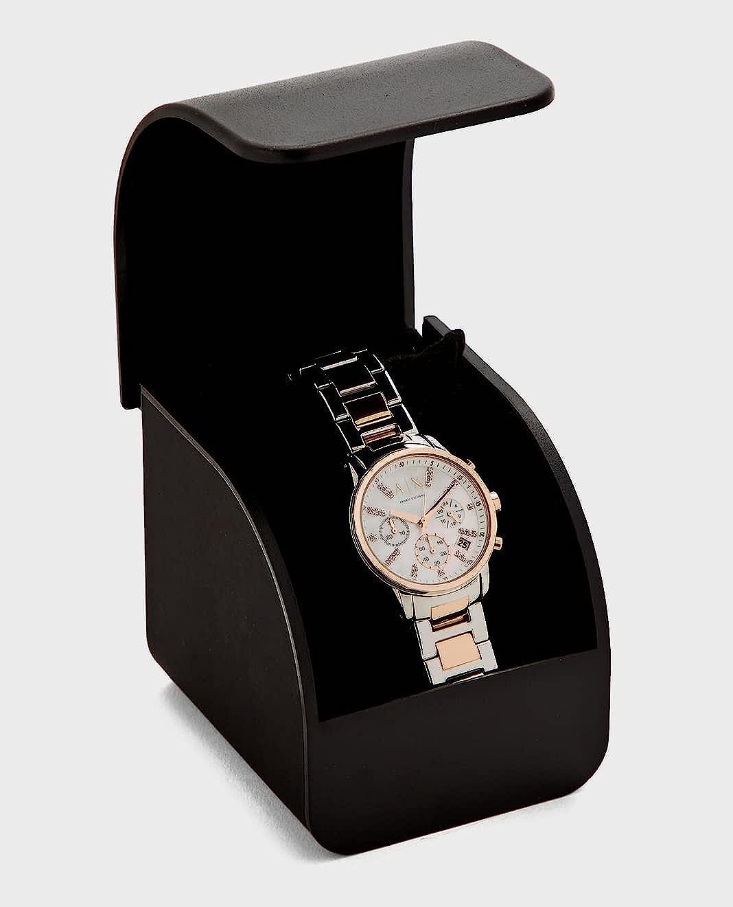 Armani Exchange Chronograph Silver Dial Women 36mm