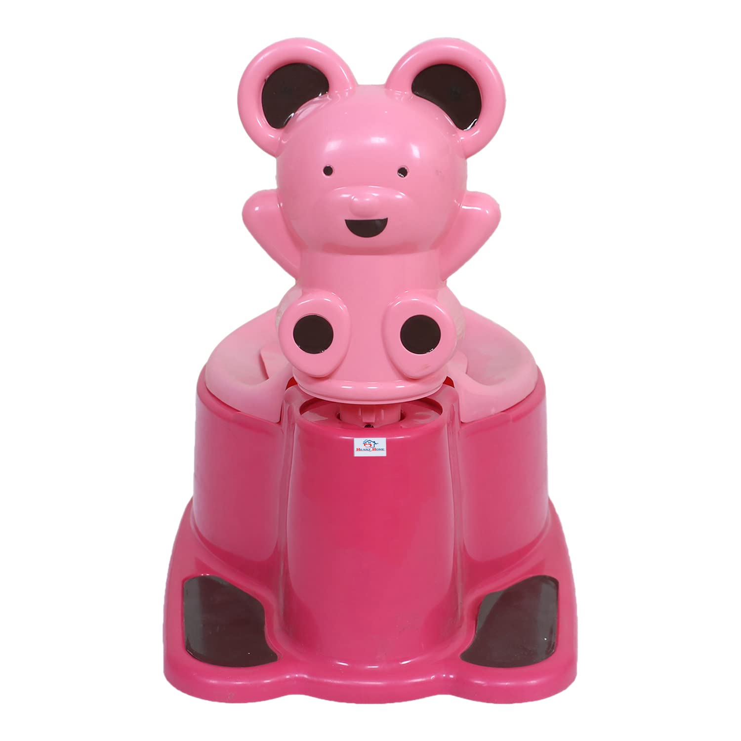 Kuber Industries Potty Training Seat|Portable Baby Potty Seat|Kids Potty Seat|Potty Seat For 1 + Year Child|PINK