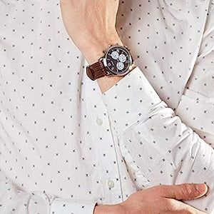 Guess Hendrix Blue Dial Men 21mm
