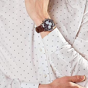Guess Hendrix Blue Dial Men 21mm