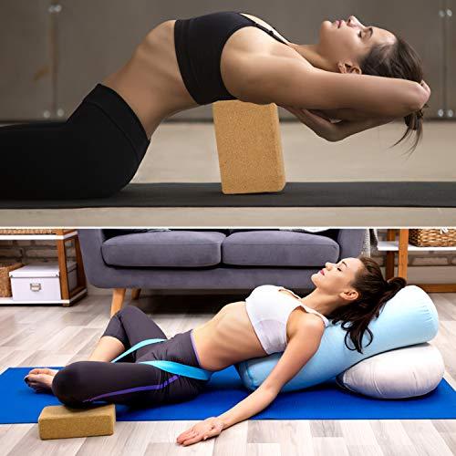 Sustainable Yoga Cork Blocks- Natural Fitness Cork