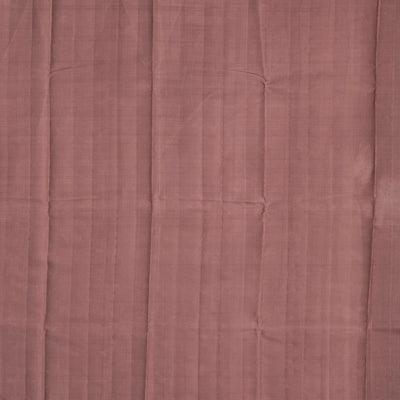 Black Handloom Kanchipuram Silk Saree With Floral Buttas