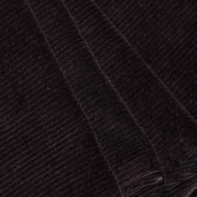 Dark Brown Corduroy Slim Fit Trousers