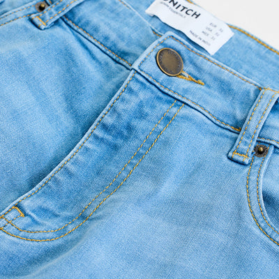 Light Blue Skinny Fit Jeans
