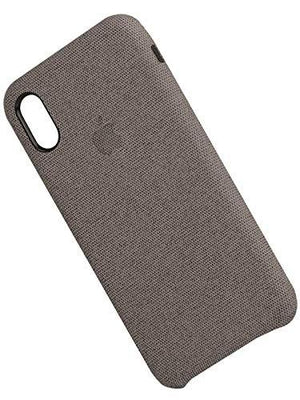 Fabric Cover For iPhone XS Max - Dark Grey