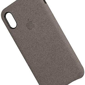 Fabric Cover For iPhone XS Max - Dark Grey