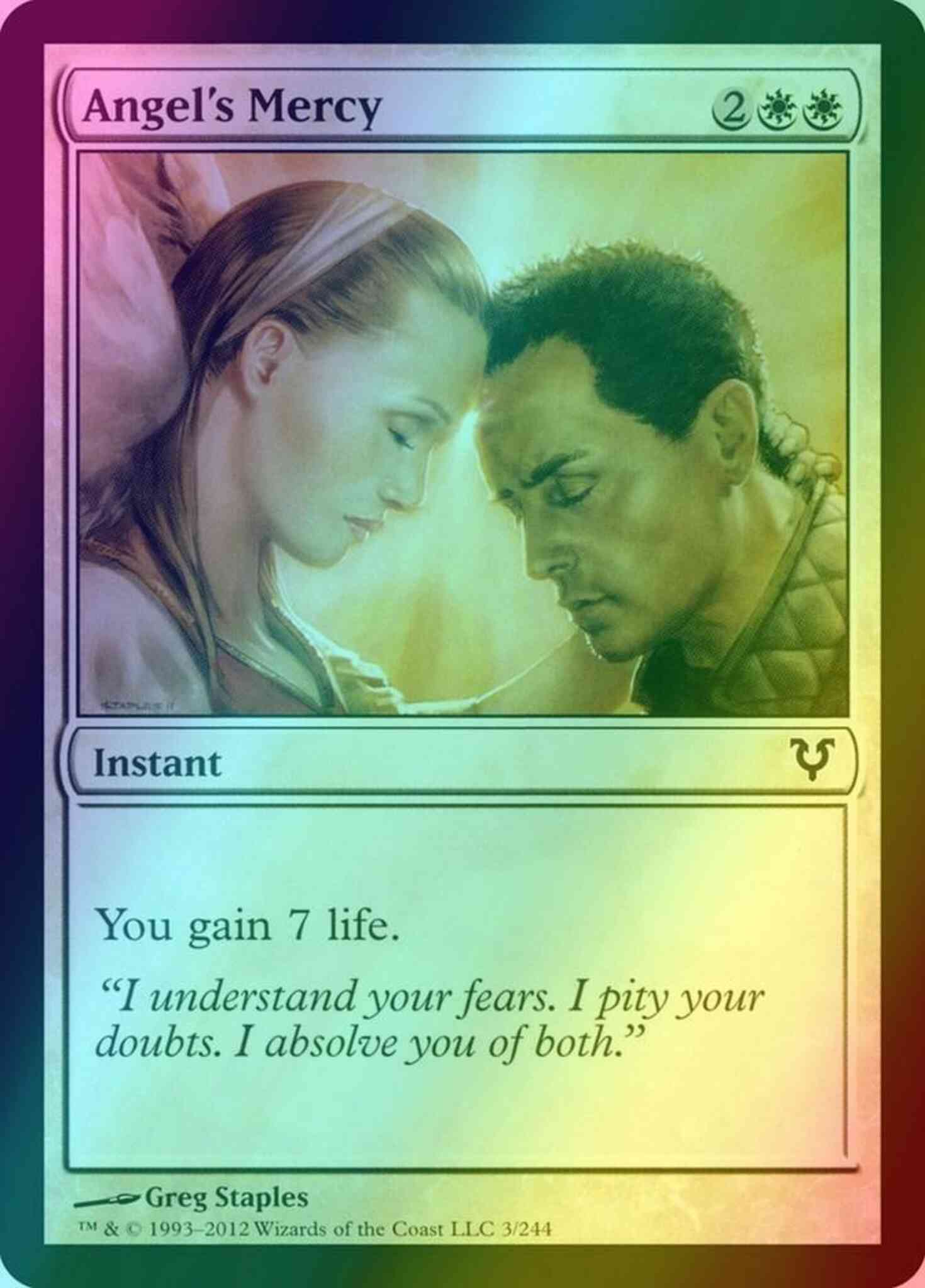 Angel's Mercy [3] [Avacyn Restored] [Foil]